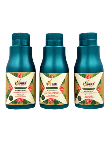 Brazilian Expert Hair Straightening Protein and Collagen Kit - 3 Steps * 100ml